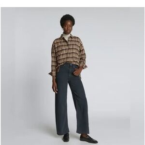 Everlane Women’s The Boxy Flannel Shirt in Multi-Plaid - Size XXS - NWOT